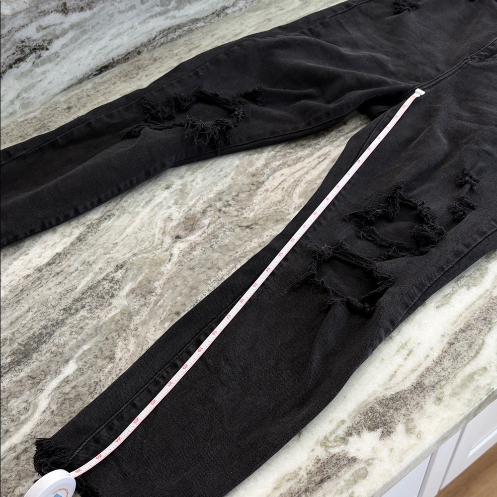 Ms. Cello Ripped Black Jeans Size 16 - Picture 12 of 15